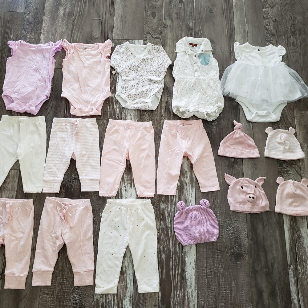 Jamie Kay + Baby Gap Clothing Lot 3-6 months baby girl 7 for all mankind…